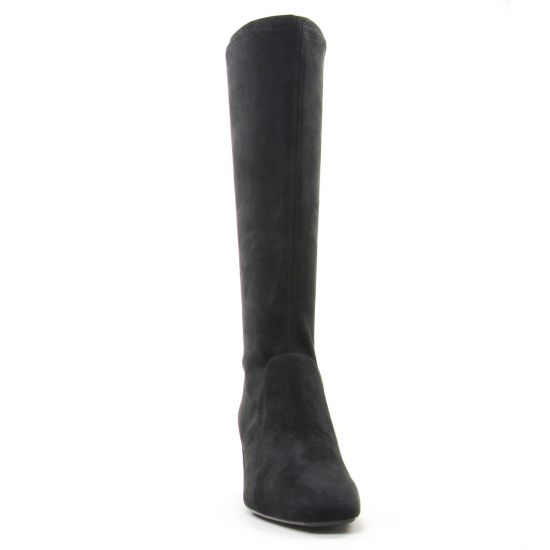 bottes stretch noir mode femme automne hiver - Photo Produit 6