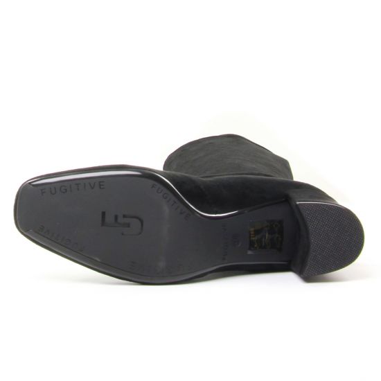 bottes stretch noir mode femme automne hiver - Photo Produit 5