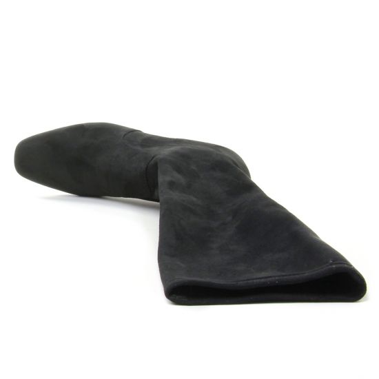bottes stretch noir mode femme automne hiver - Photo Produit 4