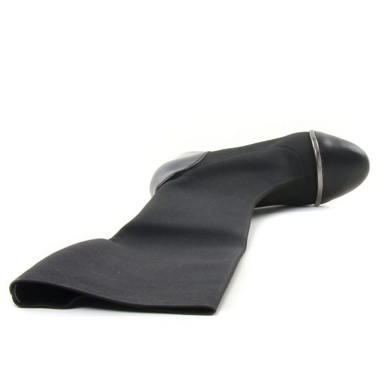 bottes stretch noir mode femme automne hiver - Photo Produit 4