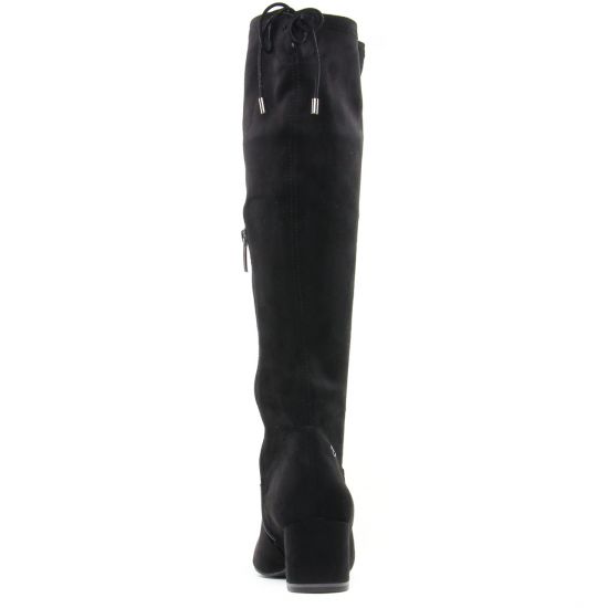 bottes stretch noir mode femme automne hiver - Photo Produit 7