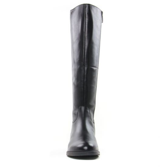 bottes stretch noir mode femme automne hiver - Photo Produit 5