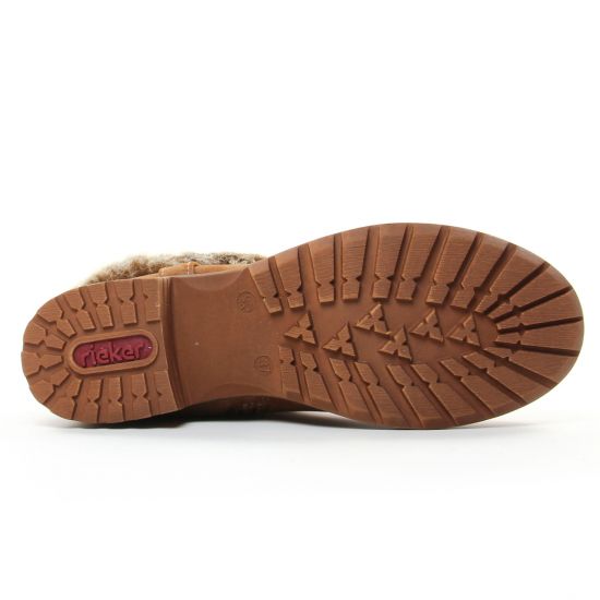 bottillons marron mode femme automne hiver - Photo Produit 5