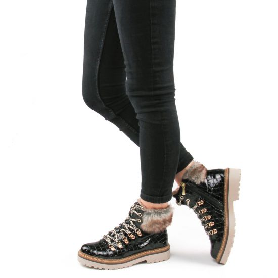 bottines tamaris croco
