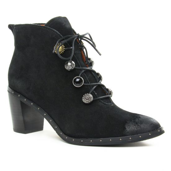 Bottines Et Boots Mamzelle Nirva Noir, vue principale de la chaussure femme