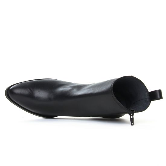 bottines à talon noir mode femme automne hiver - Photo Produit 4