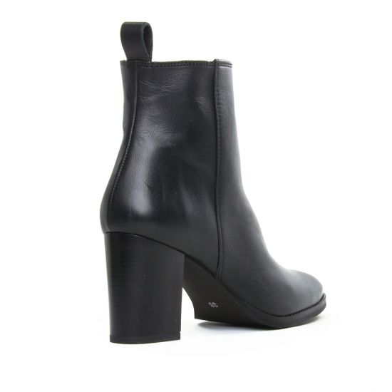 bottines à talon noir mode femme automne hiver - Photo Produit 7
