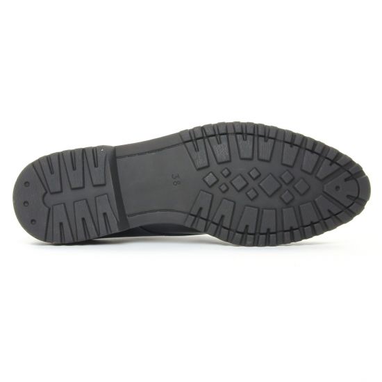 derbies bleu vernis mode femme automne hiver - Photo Produit 5