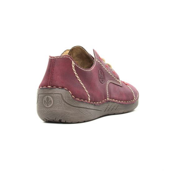 derbies bordeaux mode femme automne hiver - Photo Produit 7