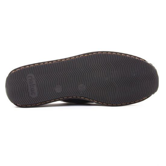 derbys compensées noir mode femme automne hiver - Photo Produit 5
