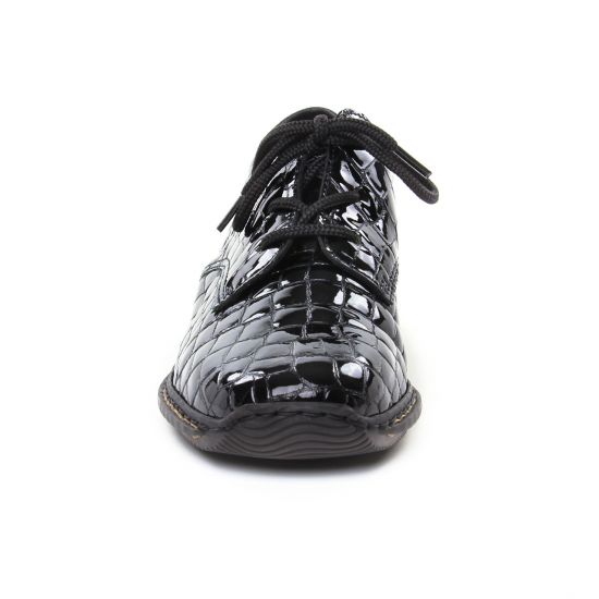 derbys compensées noir mode femme automne hiver - Photo Produit 6