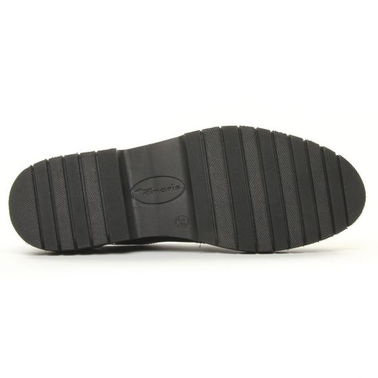 derbys compensées noir mode femme automne hiver - Photo Produit 5