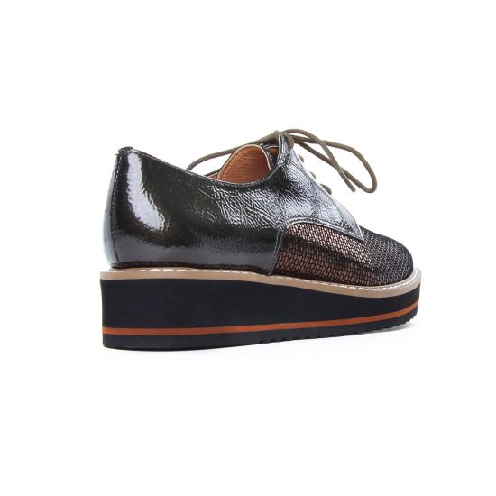 derbies marron mode femme automne hiver - Photo Produit 7