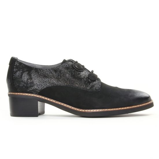derbies noir mode femme automne hiver - Photo Produit 2