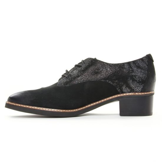 derbies noir mode femme automne hiver - Photo Produit 3