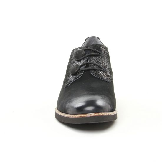 derbies noir mode femme automne hiver - Photo Produit 6