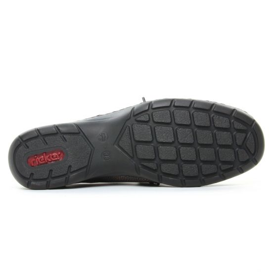 derbies noir gris mode femme automne hiver - Photo Produit 5
