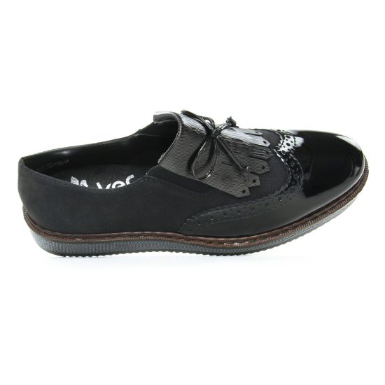 derbies noir mode femme automne hiver - Photo Produit 4