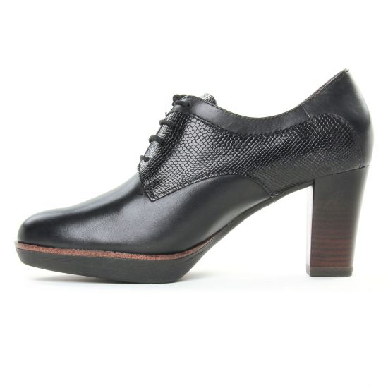 derbys talon noir mode femme automne hiver - Photo Produit 3