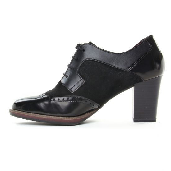 derbys talon noir mode femme automne hiver - Photo Produit 3