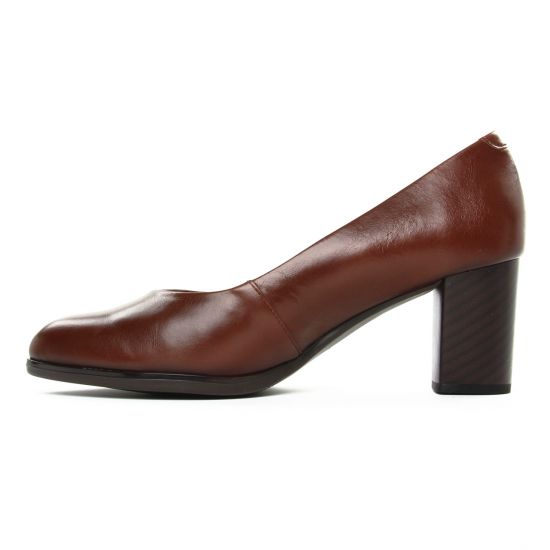 escarpins marron mode femme automne hiver - Photo Produit 3