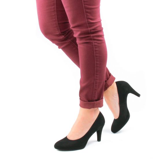 escarpins noir mode femme automne hiver - Photo Produit 8