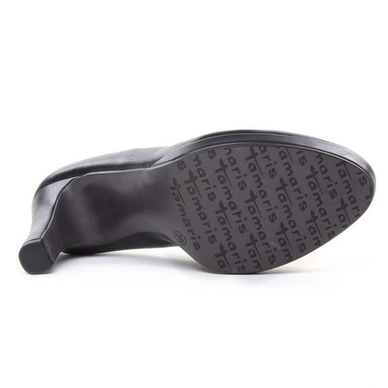 escarpins noir mat mode femme automne hiver - Photo Produit 5