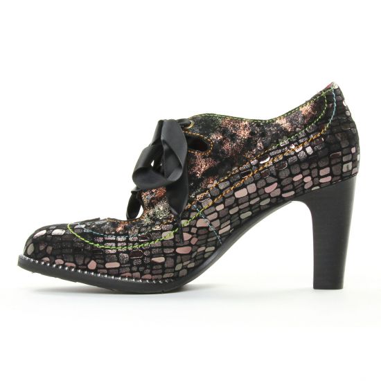 escarpins noir multi mode femme automne hiver - Photo Produit 3