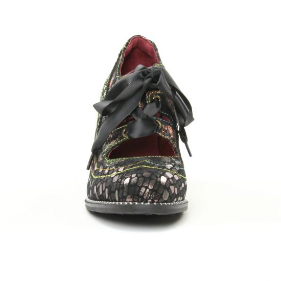 escarpins noir multi mode femme automne hiver - Photo Produit 6