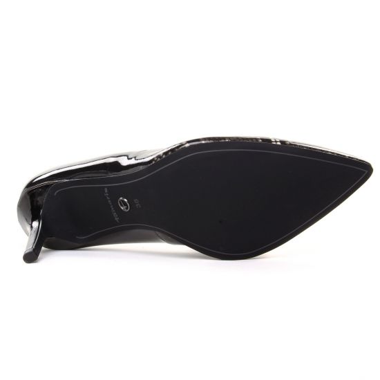 escarpins noir python mode femme automne hiver - Photo Produit 5