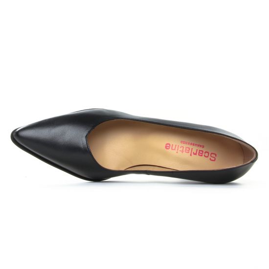 escarpins noir mode femme automne hiver - Photo Produit 4
