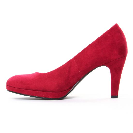escarpins rouge mode femme automne hiver - Photo Produit 3