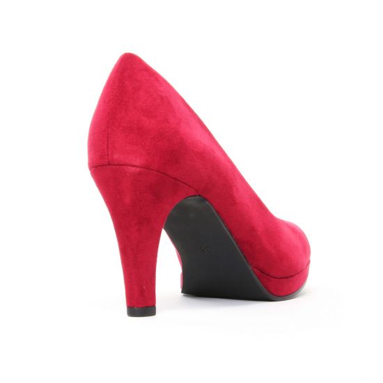 escarpins rouge mode femme automne hiver - Photo Produit 7
