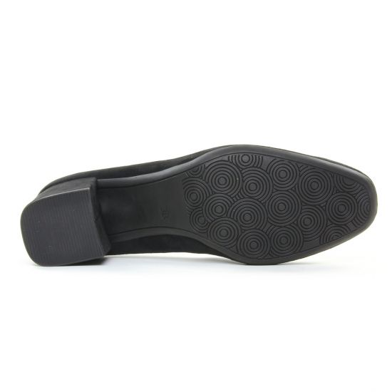 escarpins trotteur noir mode femme automne hiver - Photo Produit 5