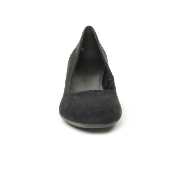 escarpins trotteur noir mode femme automne hiver - Photo Produit 6
