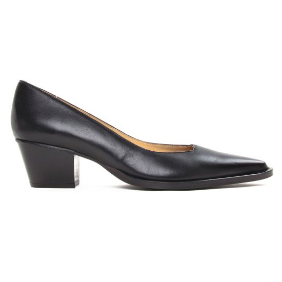 escarpins trotteur noir mode femme automne hiver - Photo Produit 2