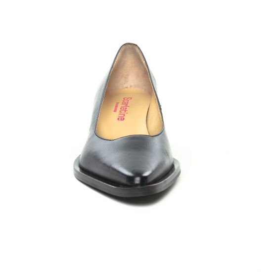 escarpins trotteur noir mode femme automne hiver - Photo Produit 6
