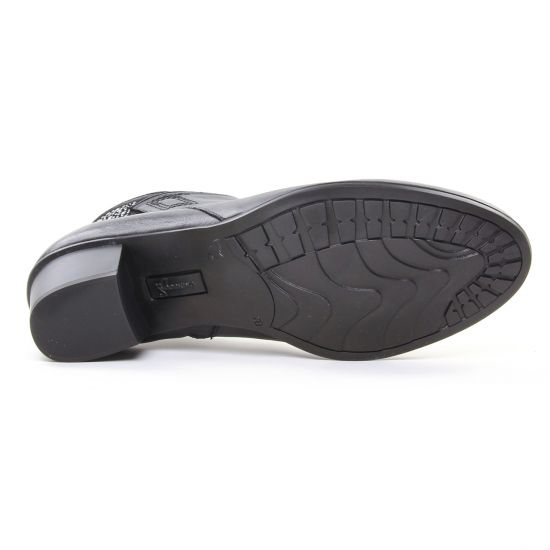low boots noir mode femme automne hiver - Photo Produit 5