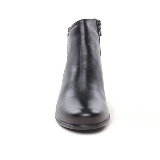 low boots noir mode femme automne hiver - Photo Produit 6