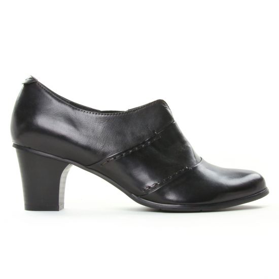 low boots noir mode femme automne hiver - Photo Produit 2