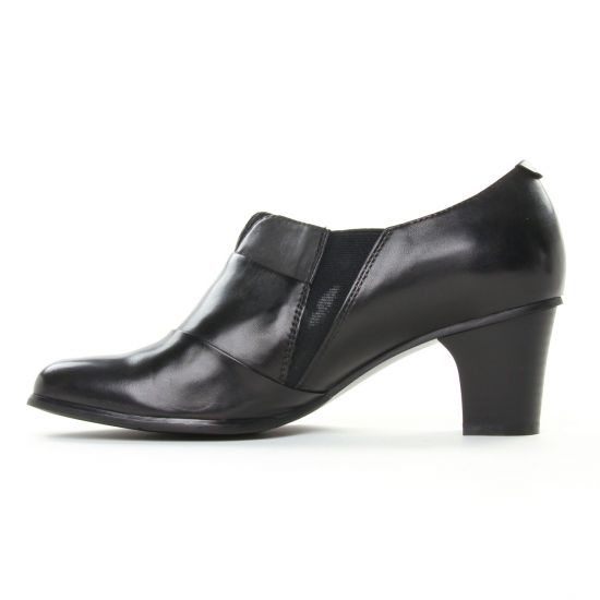 low boots noir mode femme automne hiver - Photo Produit 3