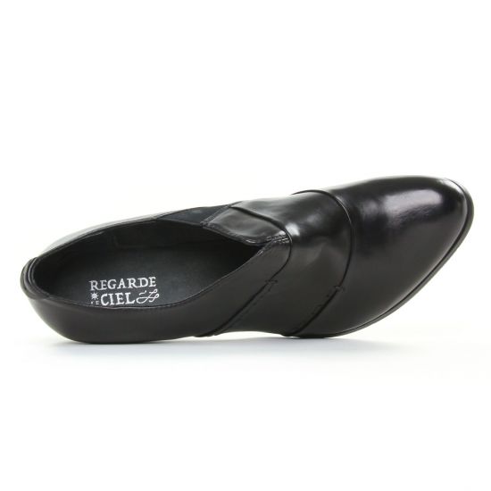 low boots noir mode femme automne hiver - Photo Produit 4