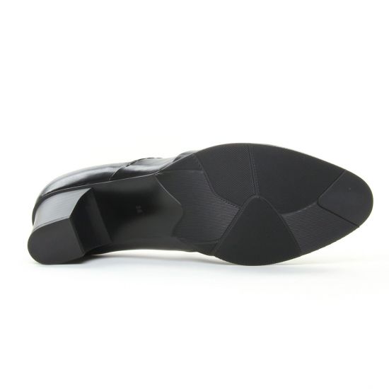 low boots noir mode femme automne hiver - Photo Produit 5