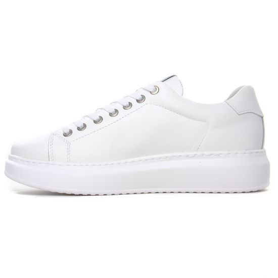 tennis blanc mode femme automne hiver - Photo Produit 3