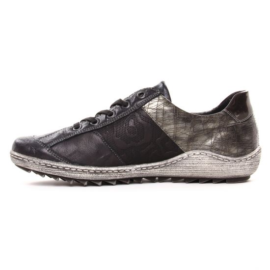 tennis noir bronze mode femme automne hiver - Photo Produit 3