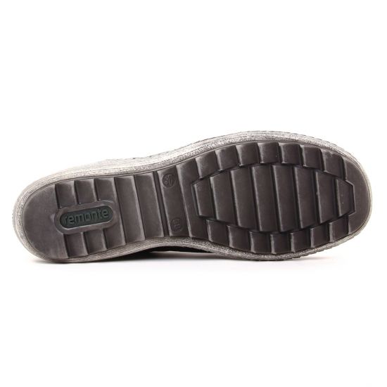tennis noir bronze mode femme automne hiver - Photo Produit 5