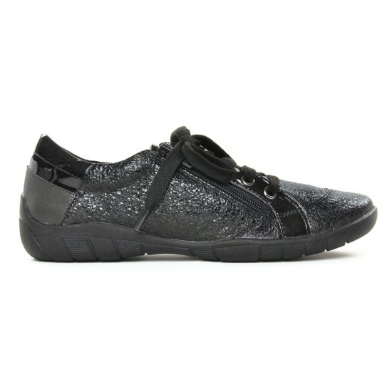 tennis noir mode femme automne hiver - Photo Produit 2