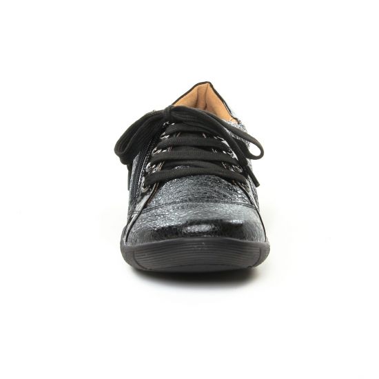 tennis noir mode femme automne hiver - Photo Produit 6