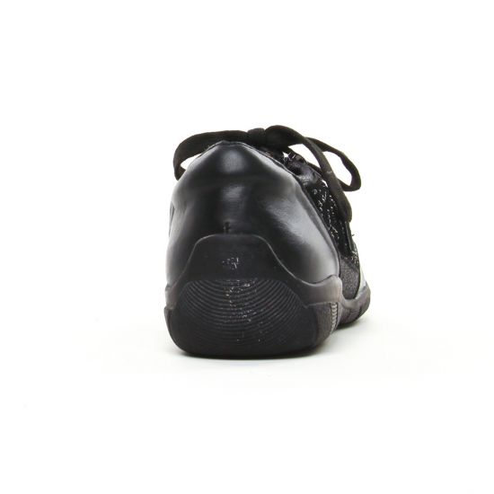 tennis noir mode femme automne hiver - Photo Produit 7