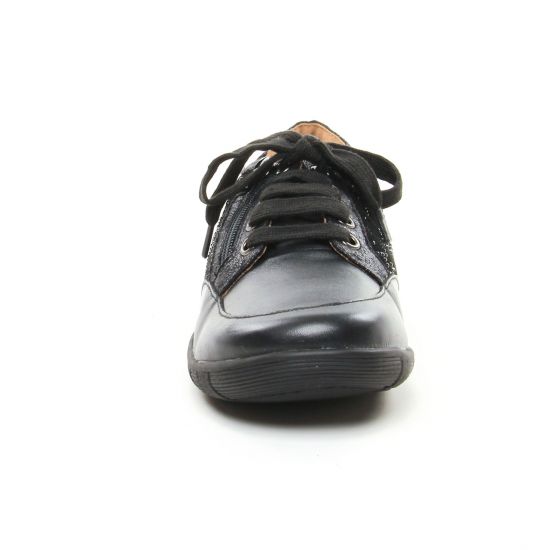 tennis noir mode femme automne hiver - Photo Produit 6
